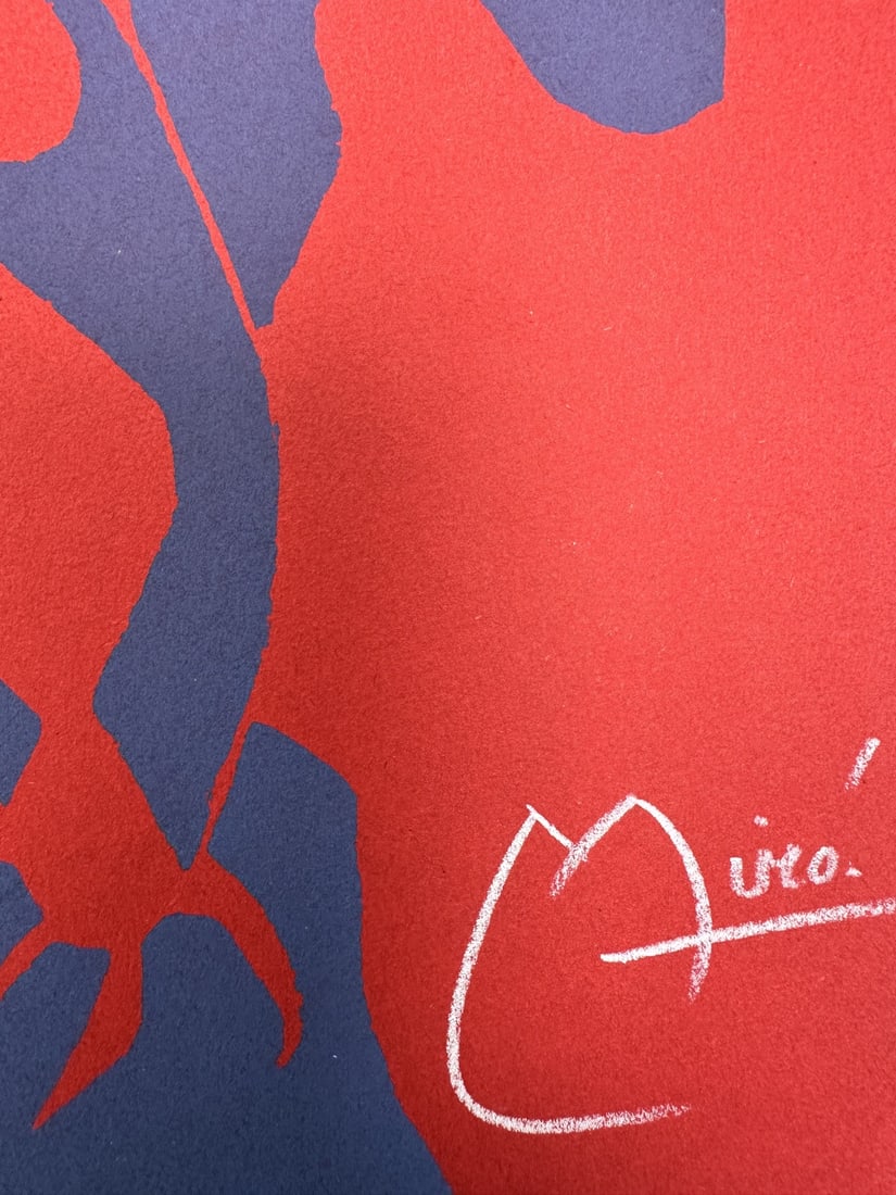 6pc Joan Miro Book Covers & Lithographs - 6