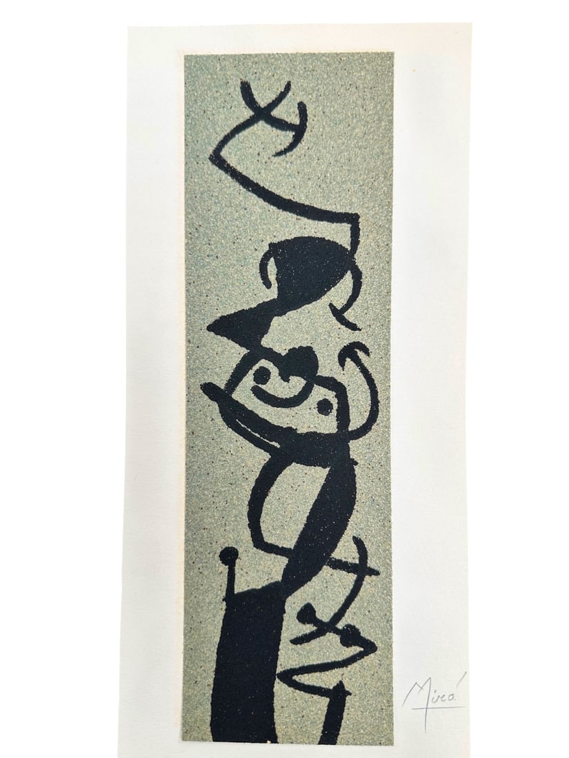 2pc Joan Miro on Sandpaper - 5