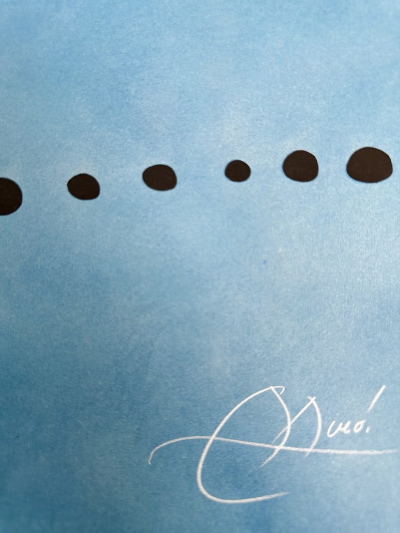 4pc Joan Miro Lithos from Oiseau Solaire - 6