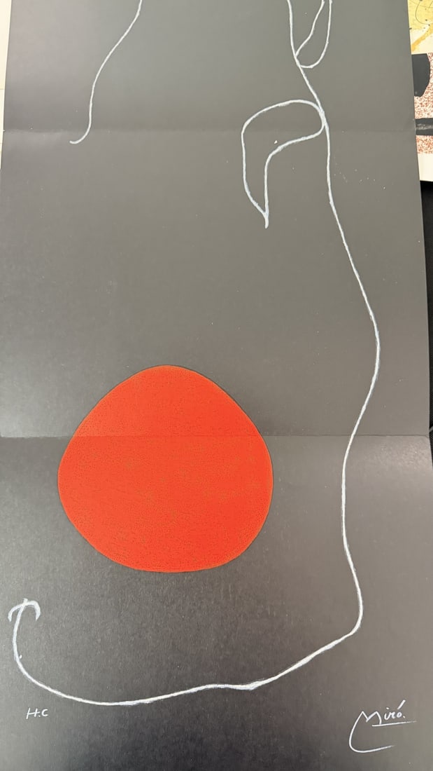 Joan Miro "Oiseau Devant le Soleil" HC Litho - 6