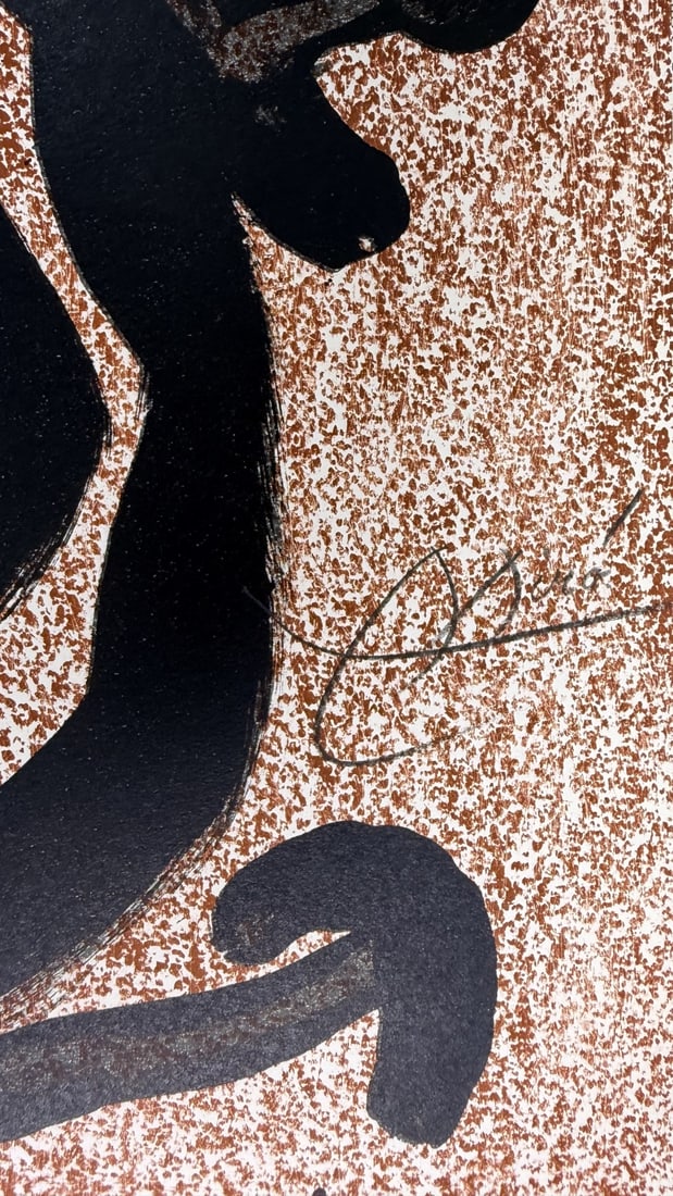 Joan Miro Original Color Lithograph "Graphismes" - 4