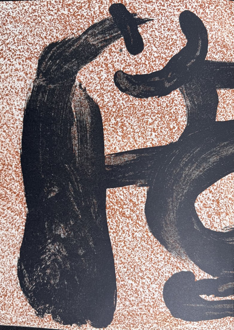 Joan Miro Original Color Lithograph "Graphismes" - 6