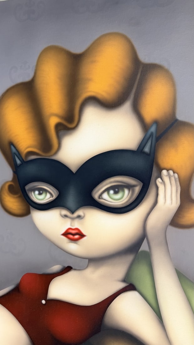 Sara Sanz "Reflection" Original on Canvas - 3