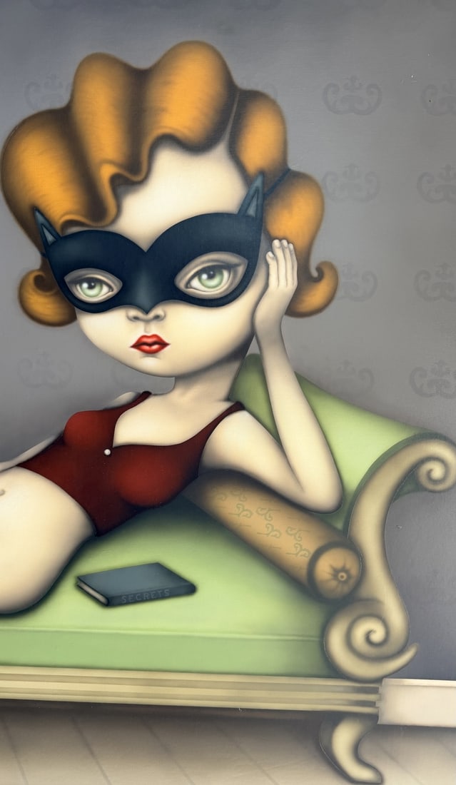 Sara Sanz "Reflection" Original on Canvas - 5