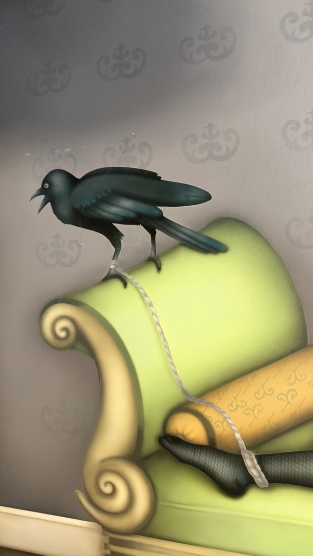 Sara Sanz "Reflection" Original on Canvas - 7