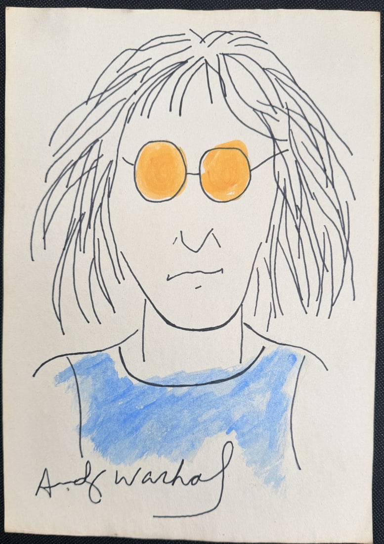 Andy Warhol "John Lennon" Reproduction (1 of 8)