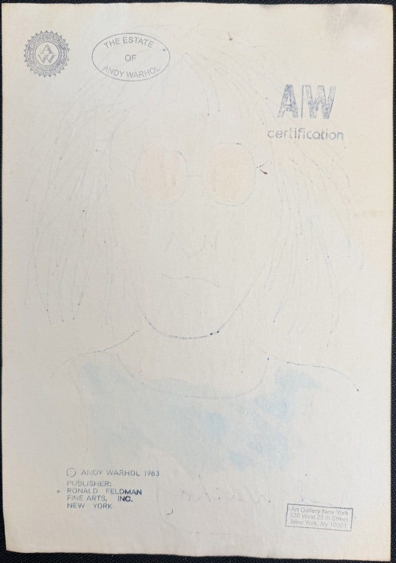 Andy Warhol "John Lennon" Reproduction - 5