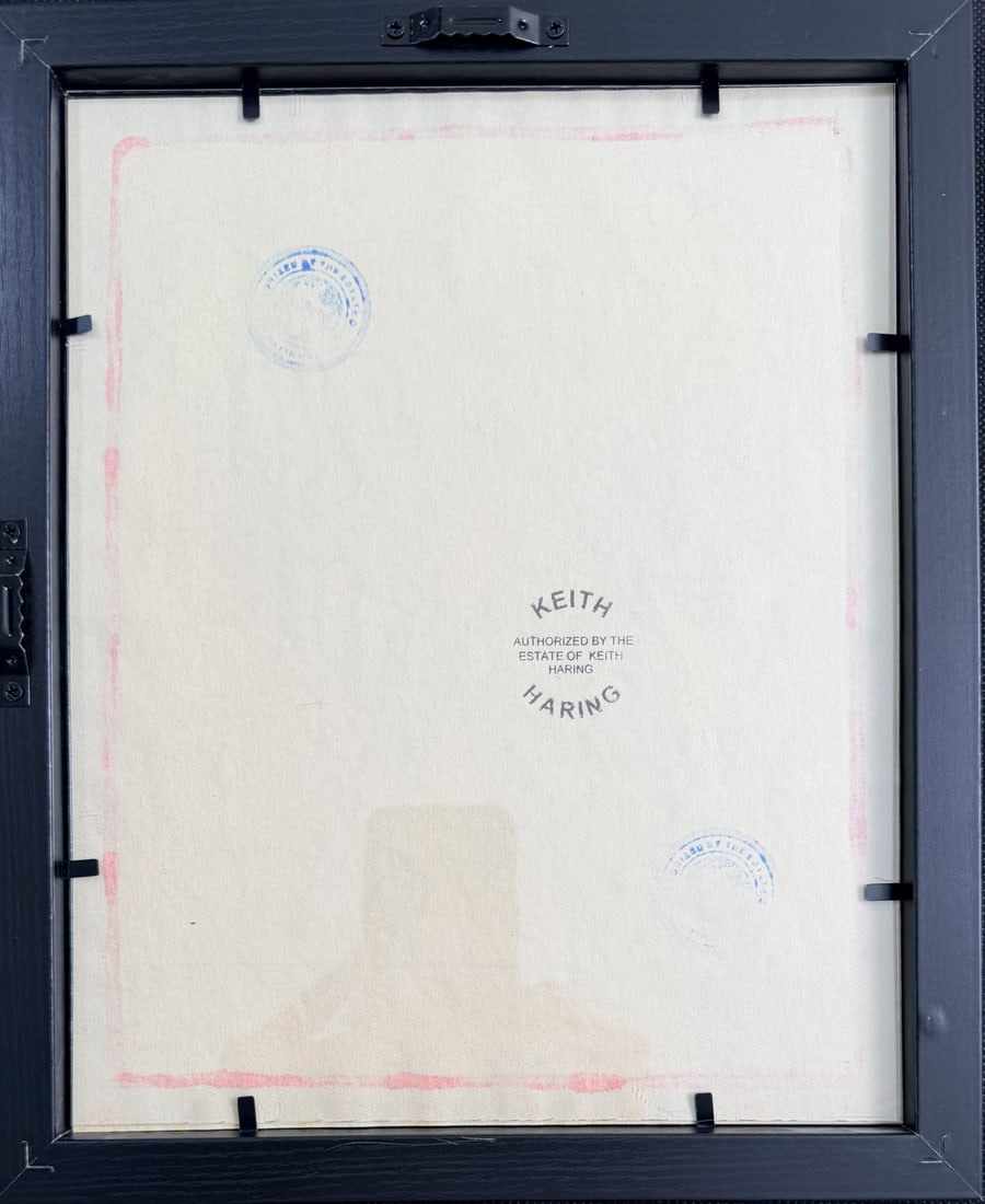 Keith Haring "Untitled" (Human Ladder) 1987 - 7