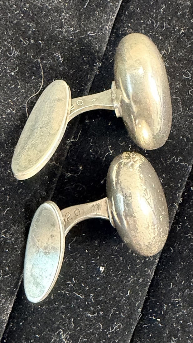 Pr Georg Jensen Sterling Silver Cufflinks - 5