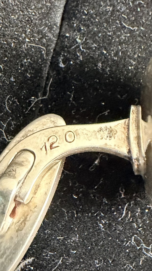 Pr Georg Jensen Sterling Silver Cufflinks - 7