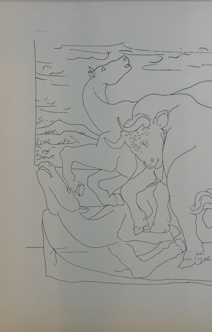 Pablo Picasso "Suite Vollard" Plate Hatje E - 2
