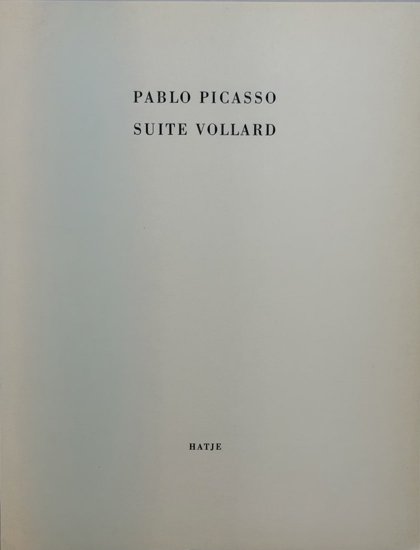 Pablo Picasso "Suite Vollard" Plate Hatje E - 4