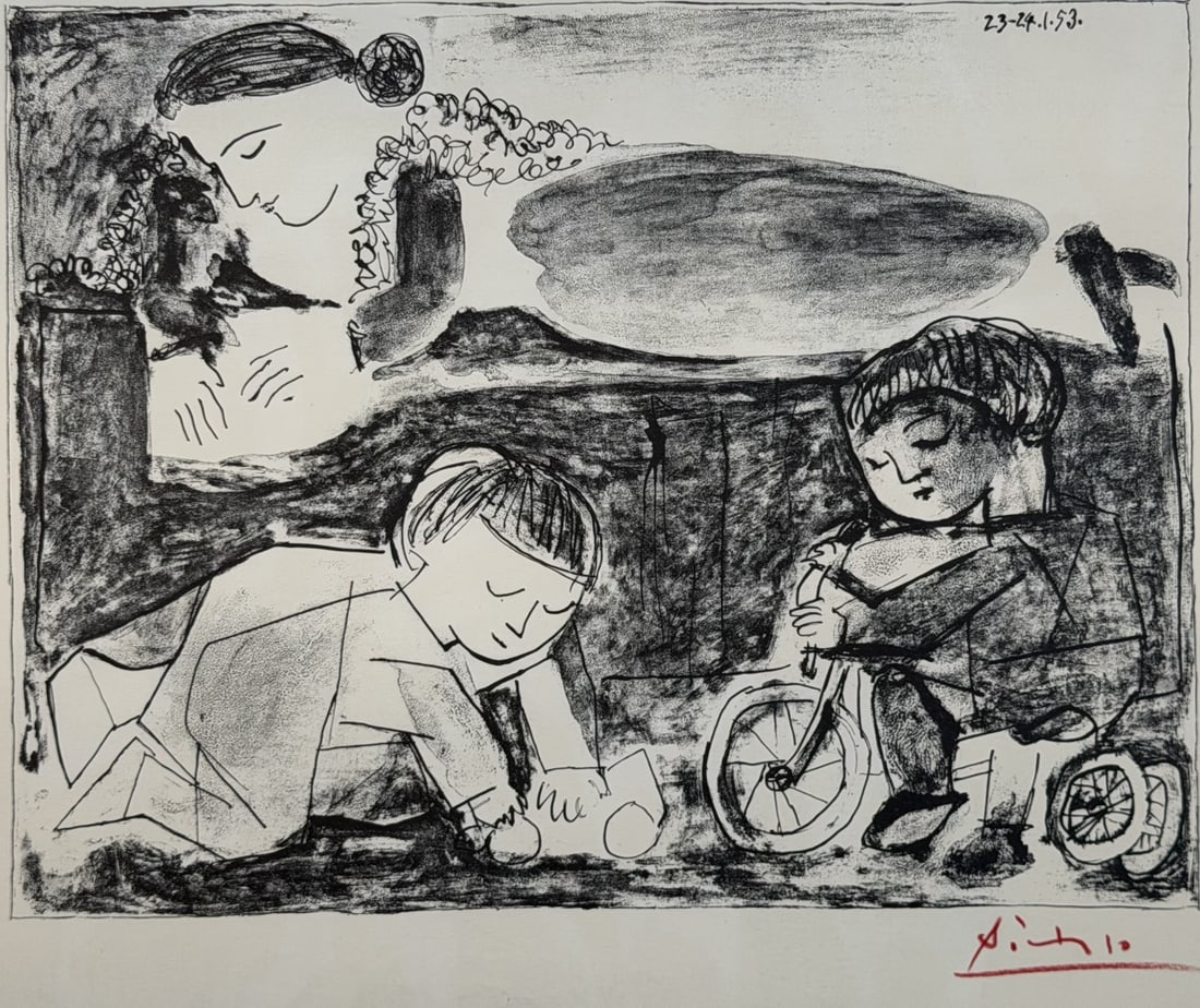 Pablo Picasso "Toreros" Lithographic Plate - 2