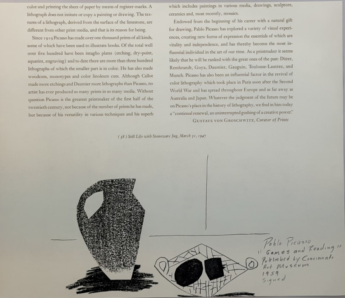 Pablo Picasso "Toreros" Lithographic Plate - 5