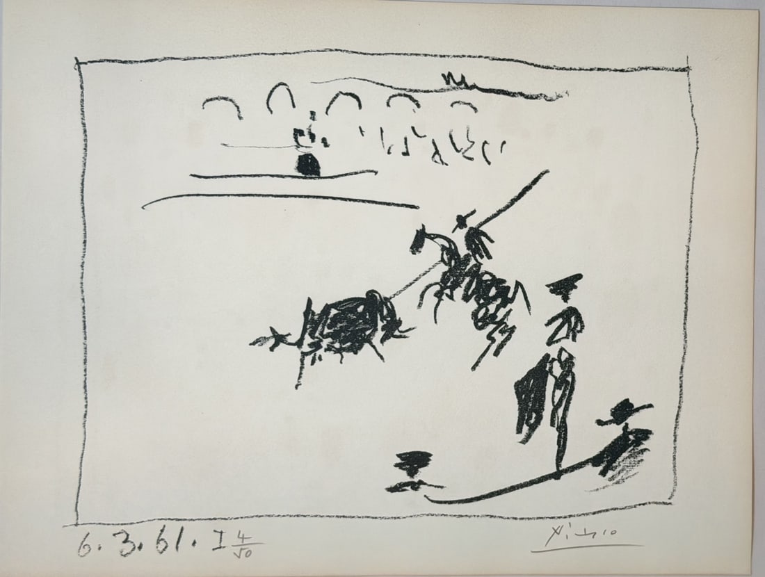 Pablo Picasso "Le Pique" LE Litho #4/50 (1 of 5)