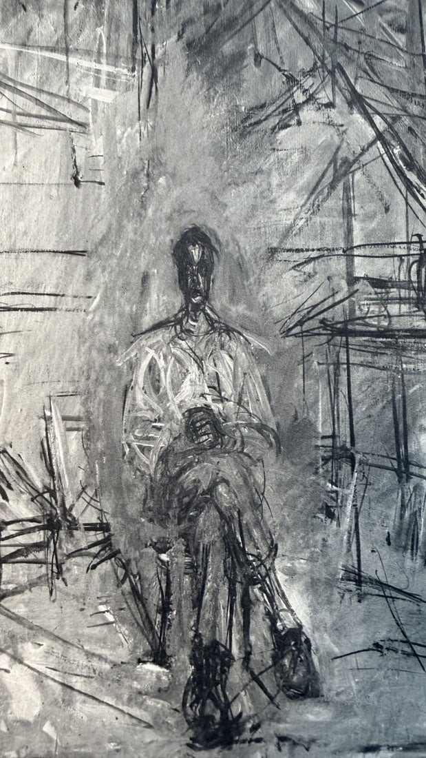 2pc Alberto Giacometti Original Lithographs - 3