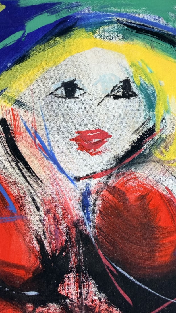 After Willem de Kooning "Marilyn Monroe" Mixed - 4