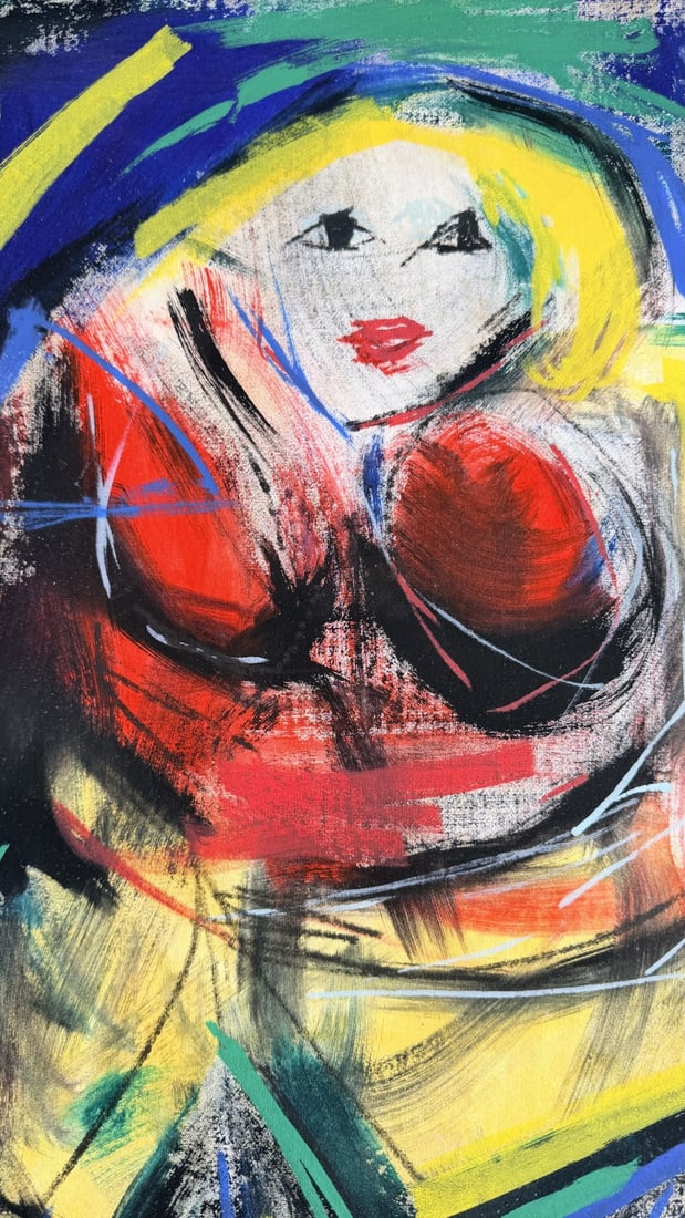 After Willem de Kooning "Marilyn Monroe" Mixed - 6