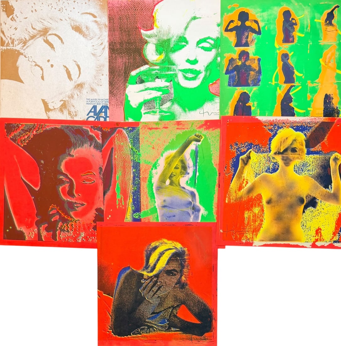 7pc Bert Stern "The Marilyn Monroe Trip" (1 of 16)