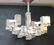 Gaetano Sciolari "Cubic" Lightolier Chandelier
