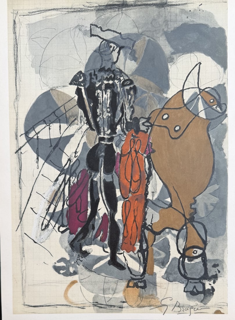 6pc Georges Braque Lithographs - 2