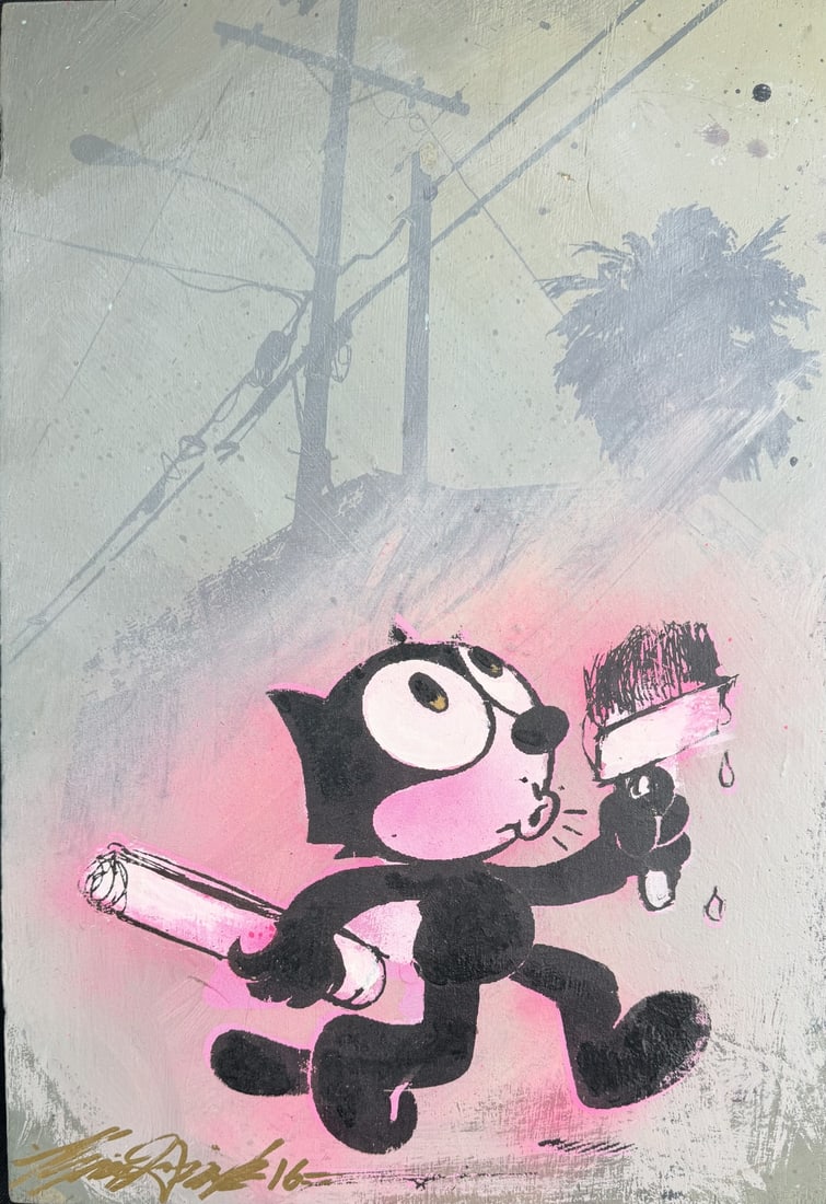Felix The Cat by Lataco Original 2016 - 2