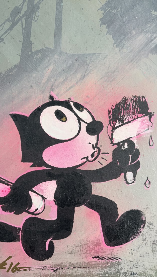 Felix The Cat by Lataco Original 2016 - 4