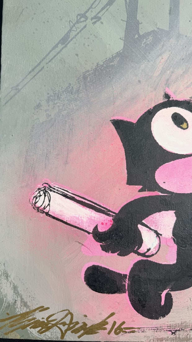 Felix The Cat by Lataco Original 2016 - 5