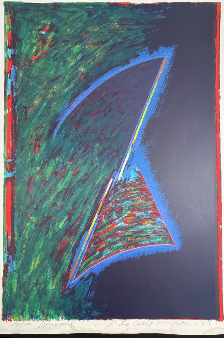 Perez Celis (Argentinian 1939-2008) LE Lithograph - 2