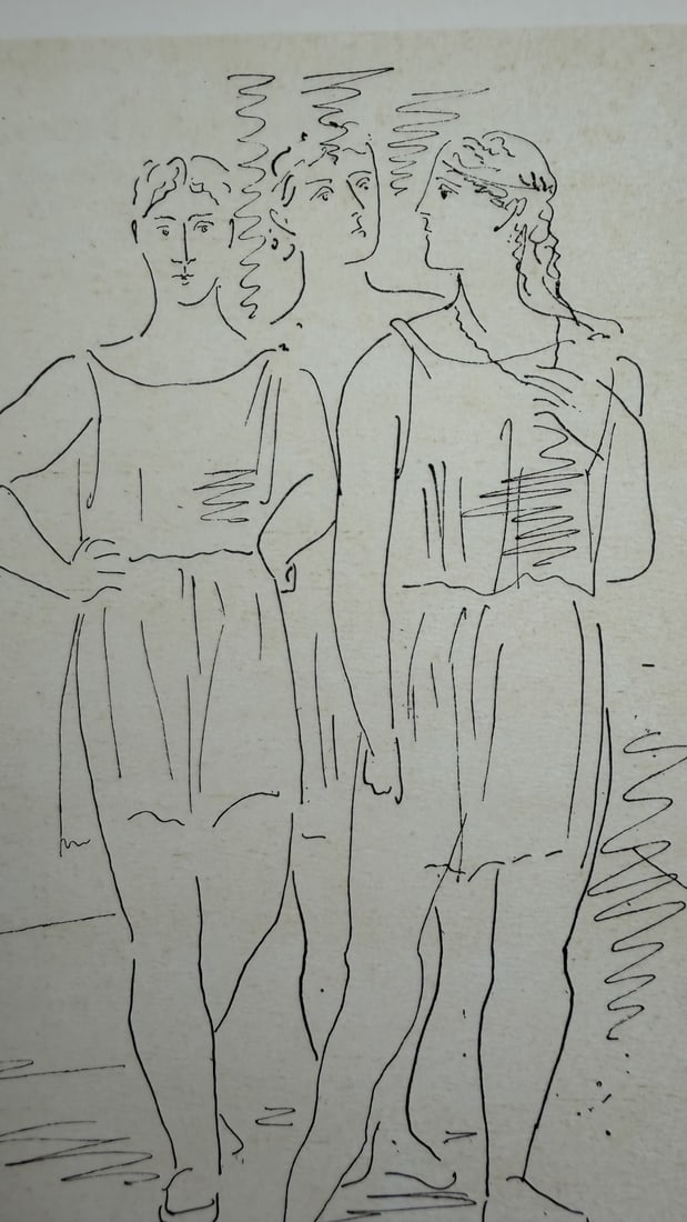 Pablo Picasso Three Dancers Dessins 32/100 - 4