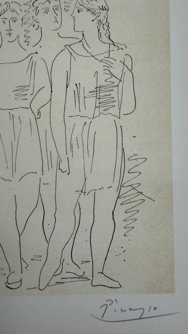Pablo Picasso Three Dancers Dessins 32/100 - 5
