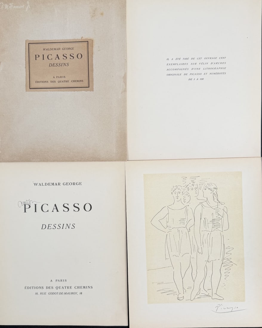 Pablo Picasso Three Dancers Dessins 32/100 - 7
