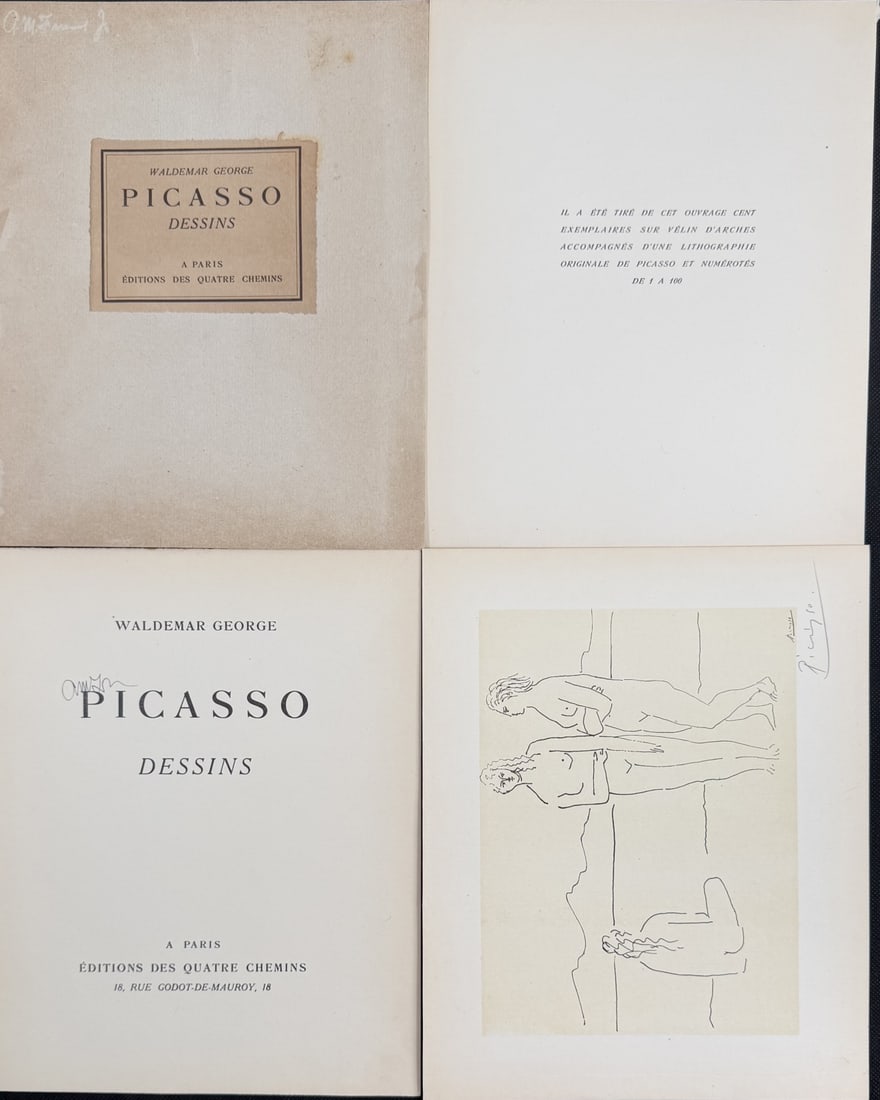 Pablo Picasso Three Bathers Dessins 19/100 - 7