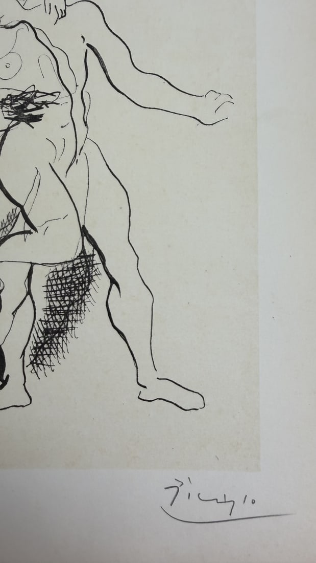 Pablo Picasso Two Intertwined Figures Dessins - 4