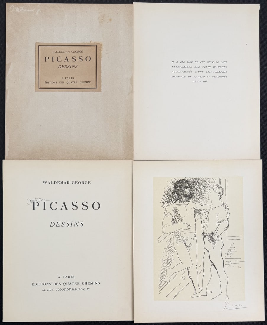 Pablo Picasso Two Figures Dessins 30/100 - 7