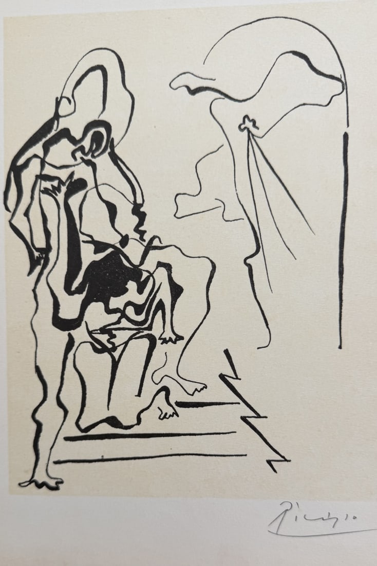 Pablo Picasso Abstract Figure Comp Dessins 51/100 - 2