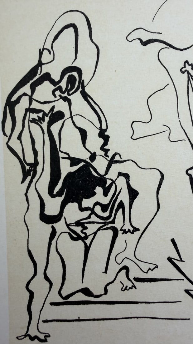 Pablo Picasso Abstract Figure Comp Dessins 51/100 - 3