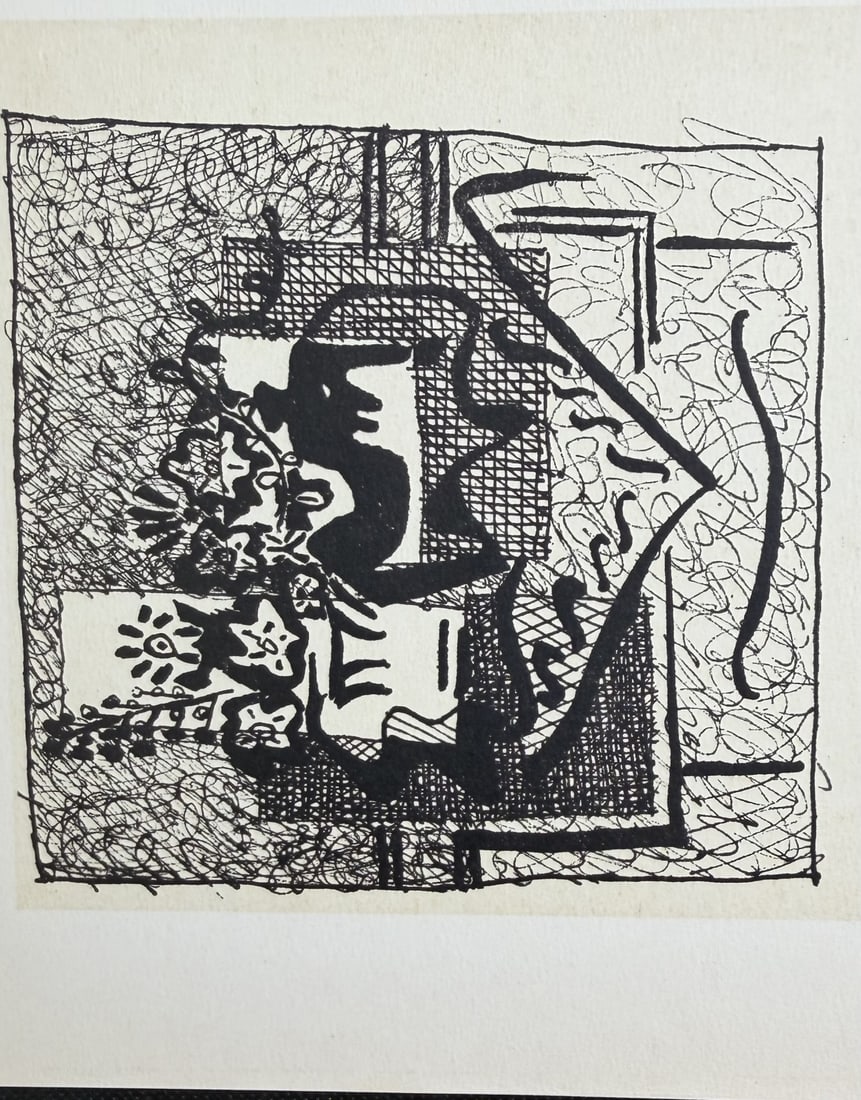 Pablo Picasso Two Cubist Interior Studies 55/100 - 3