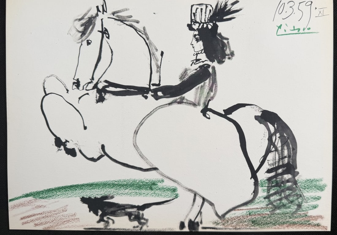 Pablo Picasso Four Equestrian Compositions - 2