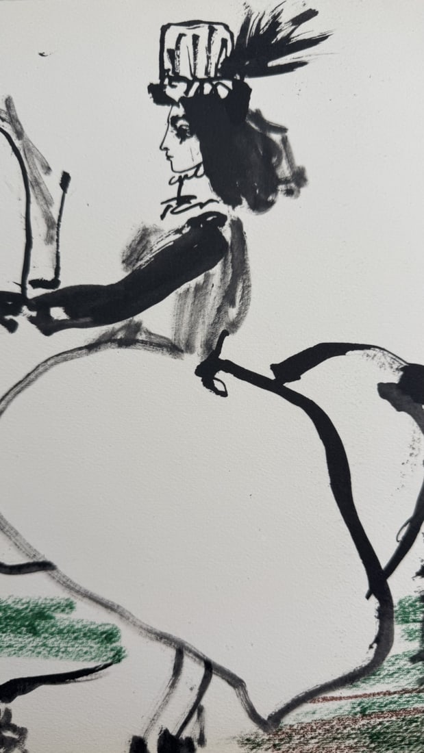Pablo Picasso Four Equestrian Compositions - 4