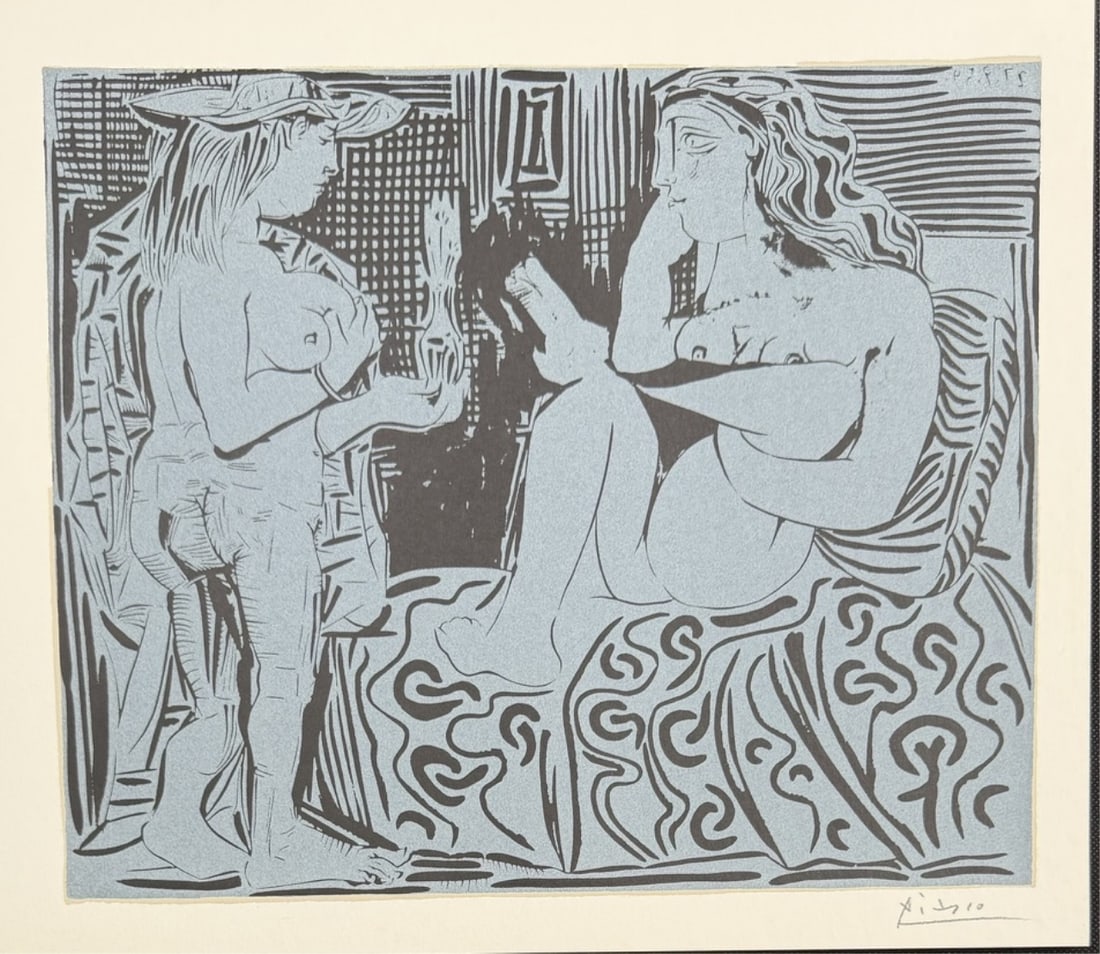 4pc Pablo Picasso Color Lithographs - 4