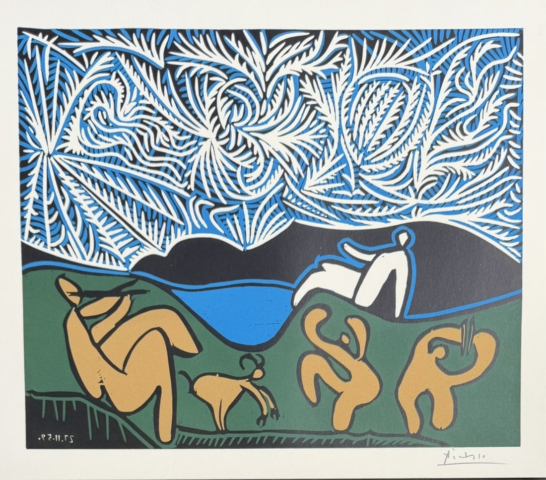 4pc Pablo Picasso Color Lithographs - 6