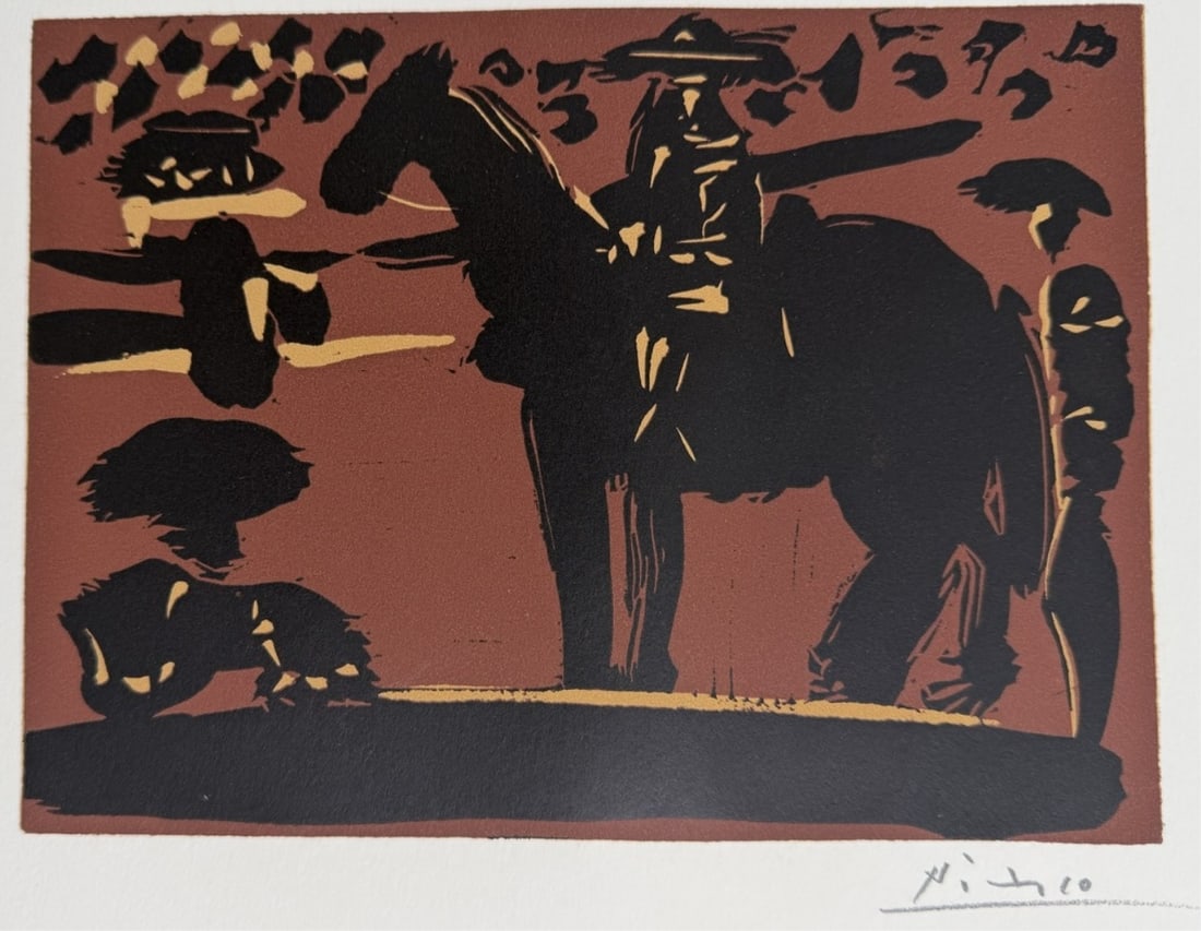 4pc Pablo Picasso Linocuts 1962 - 3