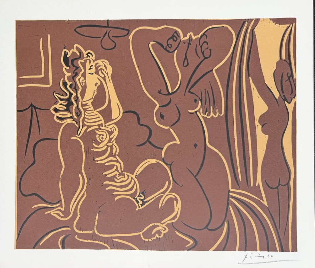4pc Pablo Picasso Linocuts 1962 - 9