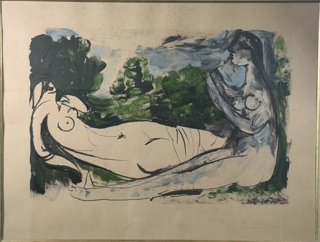 Pablo Picasso "Reclining Nude" Giclee - 2
