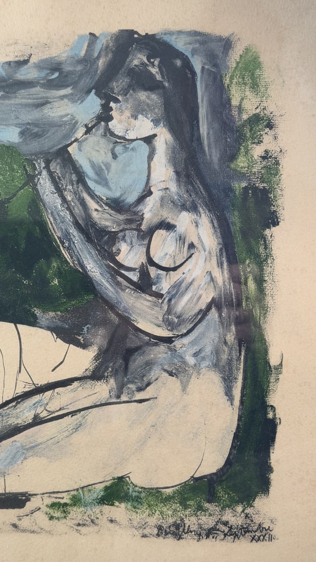Pablo Picasso "Reclining Nude" Giclee - 3