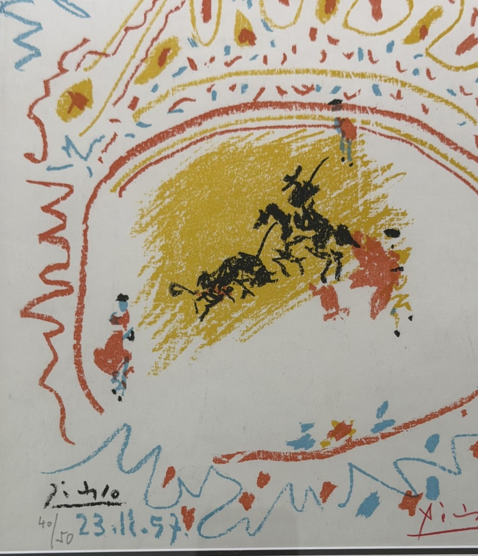 Pablo Picasso LE Lithograph #40/50 - 3