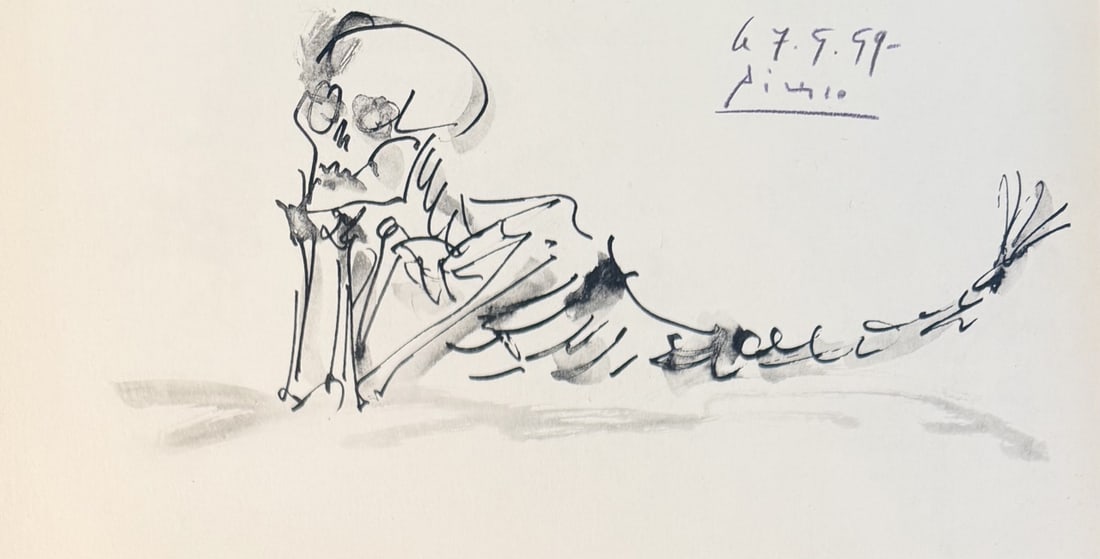 5pc Pablo Picasso Original Lithographs Various - 5