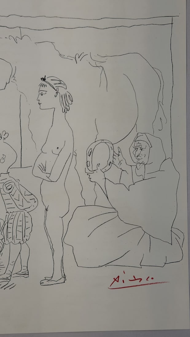 Pablo Picasso "Toreros" Lithographic Plate - 2