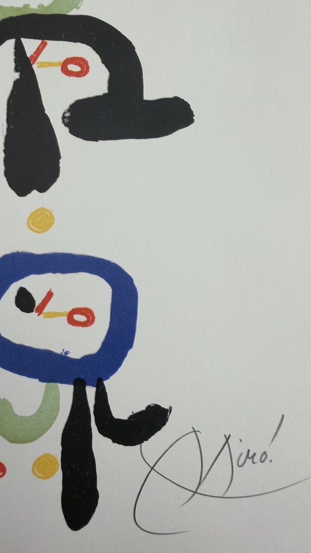 5pc Joan Miro His Graphic Work Lithographs - 16